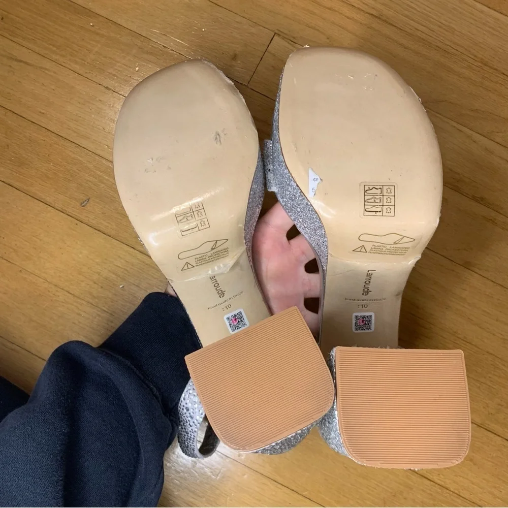 Larroude platform sandals